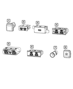 68493753AB - Electrical: Media Hub Usb Port for Mopar Image