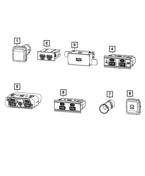 Power Distribution, Fuse Block, Junction Block, Relays and Fuses for 2023 Ram 3500 #3