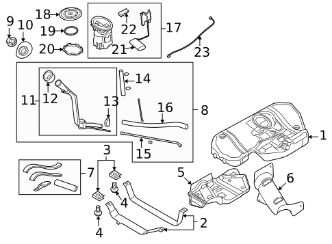 Hardware, Fasteners & Fittings for 2008 Saturn Astra #0