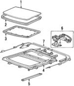 71910SB2980ZZ - Body: Slide Panel for Honda: Civic Image