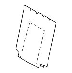 876436RE1A - Body: Silencer for Nissan: Rogue Image