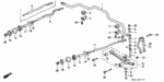 51306SM4010 - Chassis: BUSH, STABILIZER HOLDER for Honda Image