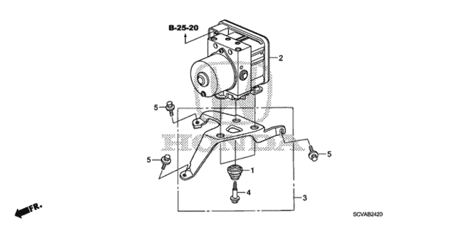 VSA Modulator for 2008 Honda Element #0