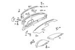 1266804887 - Panelling: Instrument Panel for Mercedes-Benz Image