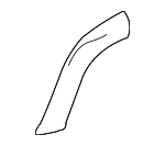 19210374 - Body: Rear Molding for Chevrolet: Trailblazer, Trailblazer EXT Image