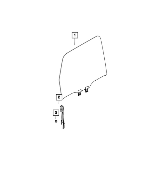 Glass and Interior Rearview Mirror for 2021 Jeep Wrangler #4