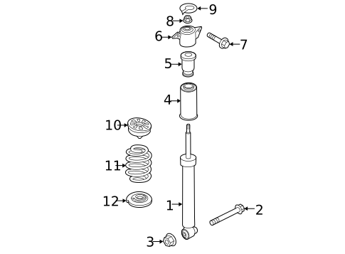 Suspension, Springs & Related Components for 2019 Audi A7 Sportback #0