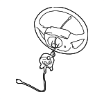 8611465 - Electrical: Clock Spring for Volvo: C70, S70, V70 Image