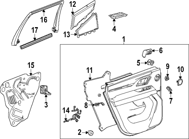 13534602 - Body: Lock Switch for GM Image