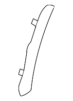 8355A119 - Body: Reflector for Mitsubishi Image