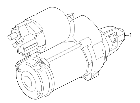 Starter & Related Components for 2021 BMW X6 #0