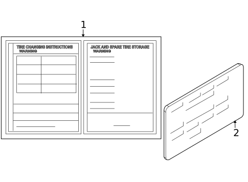 Labels for 2007 Lincoln MKX #0