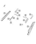 6511103AA - Exhaust: Spring Nut for Mopar Image