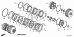 22510R36003 - Transmission - Automatic: GUIDE, LOW CLUTCH for Honda Image