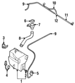 MR245400 - : Filler Tube for Mitsubishi Image