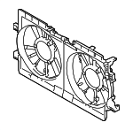 45122FN00A - : Engine Cooling Fan Shroud for Subaru: Crosstrek Image