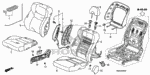4810SB3000 - Interior/Bumper: C-CLIP SET, TRIM FASTENER (30 PIECES) for Honda Image