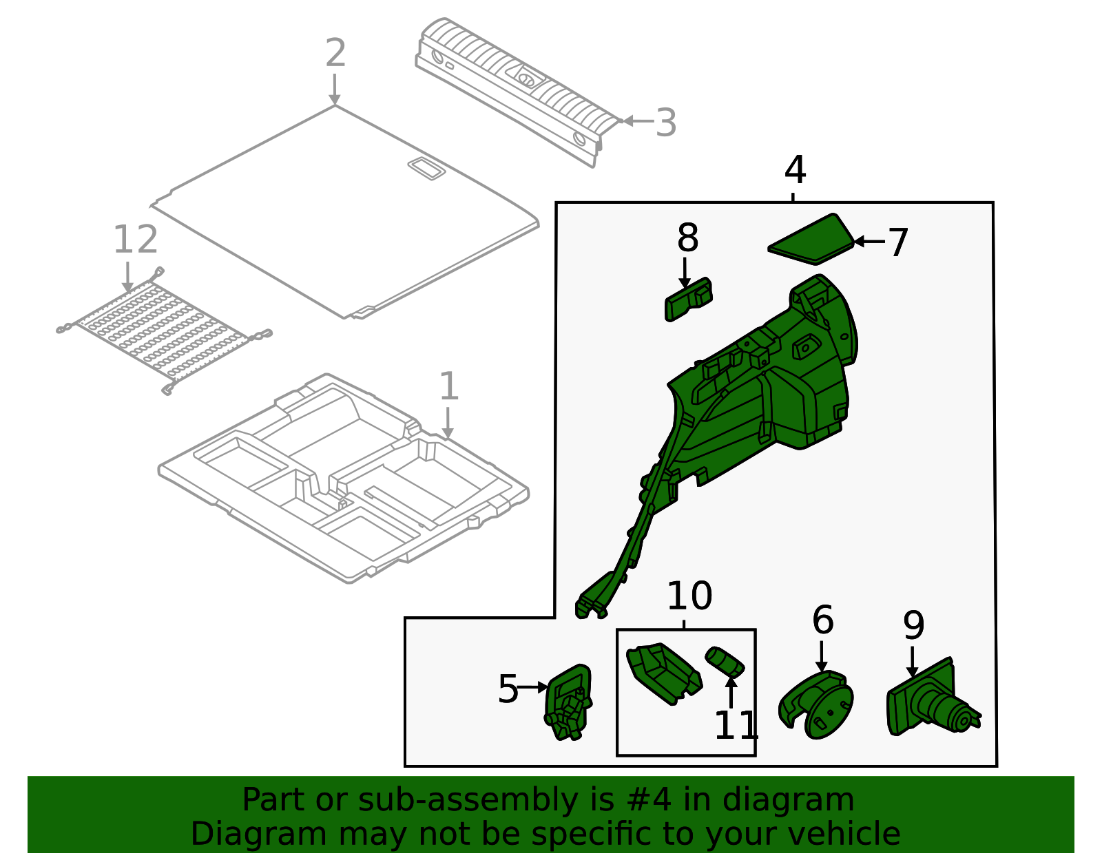 2022-2025 Hyundai Tucson Lower Quarter Trim 85740-N9800-NNB | OEM