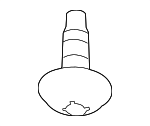 N10485703 - Body: Sun Visor Screw for Porsche Image