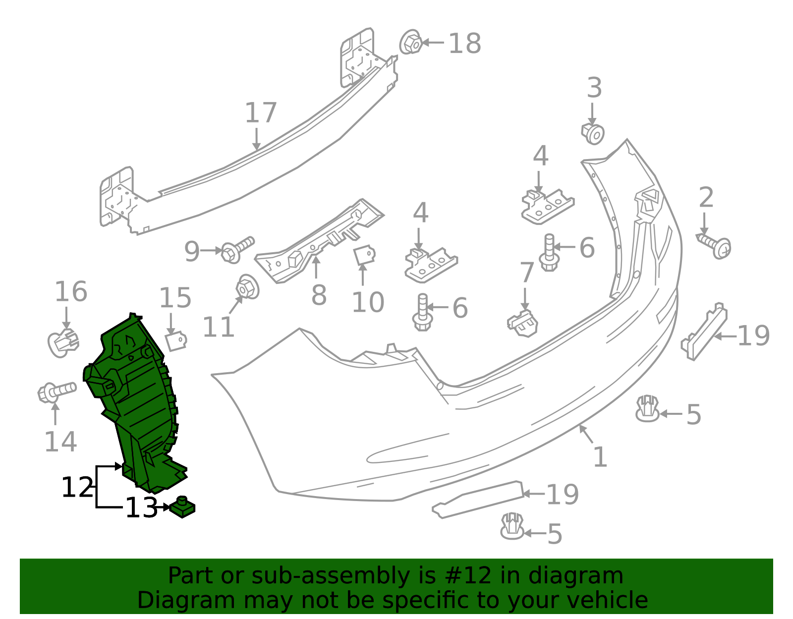 2016-2020 Toyota Splash Shield 52592-WB001 | MotorMotor