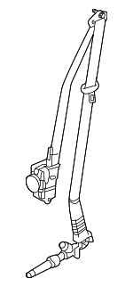 KB8H57L90C75 - Electrical: Seat Belt Assembly for Mazda: CX-5 Image