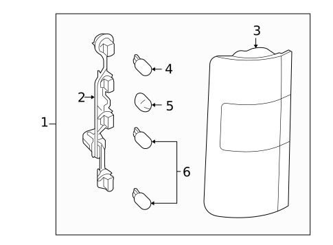 Combination Lamps for 2013 Ford Transit Connect #0