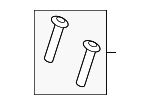 68655797AA - Body: Headrest Guide for Mopar Image