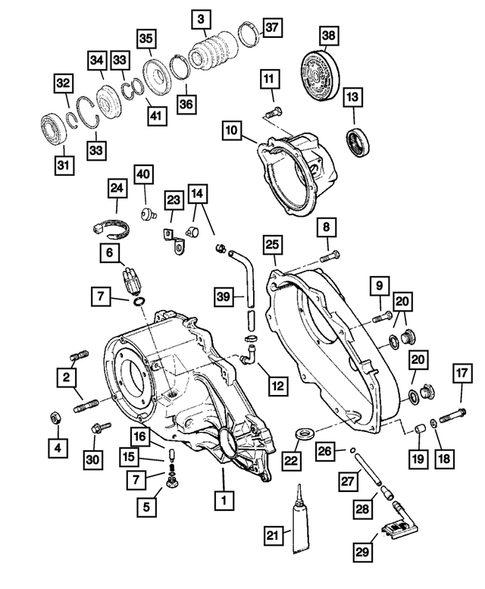 Case and Related Parts for 2002 Jeep Wrangler #0