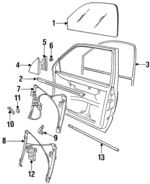 1H0837975 - : Corner Trim Clip for Volkswagen: Golf, Jetta Image