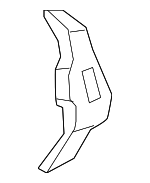 41217275219 - Body: Baffle Plate for BMW: 640i Gran Coupe, 640i xDrive Gran Coupe, 650i Gran Coupe, 650i xDrive Gran Coupe, M6 Gran Coupe Image