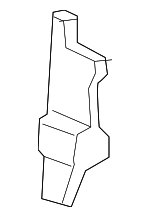 41217274977 - Body: Baffle Plate for BMW: 640i Gran Coupe, 640i xDrive Gran Coupe, 650i Gran Coupe, 650i xDrive Gran Coupe, M6 Gran Coupe Image