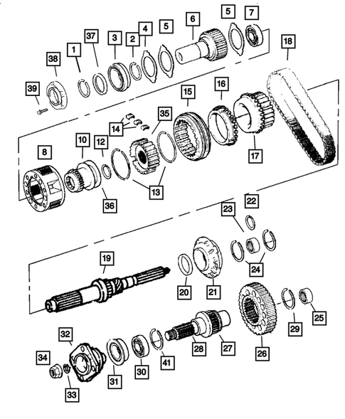 Gear Train for 2001 Dodge Ram 2500 #0