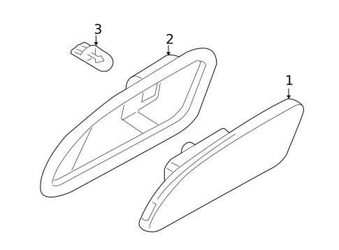 Bulbs - Chassis for 2009 Volkswagen Eos #1