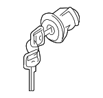 D8700EA010 - : Ignition Lock Cylinder for Nissan Image