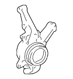 4321242081 - Suspension: Knuckle for Toyota Image