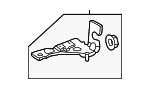 68458253AA - Engine: Engine Cover Bracket for Mopar Image