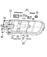 1UG07HDAAA - Interior Trim: Headliner for Mopar Image