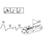 68013506AA - : Fuel Tube for Mopar Image