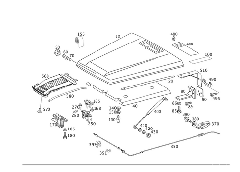 Engine Hood for 2014 Mercedes-Benz G63 AMG #0