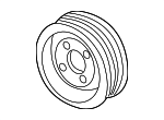 74121031 - : Power Steering Pump Pulley for Volkswagen: EuroVan Image