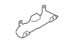 6E253008H - Exhaust: Lower Plate for Audi: A4 Quattro, A5 Quattro, Q5, S4, S5 Image