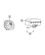 6NL99TX7AF - Restraints: Driver Air Bag for Mopar Image