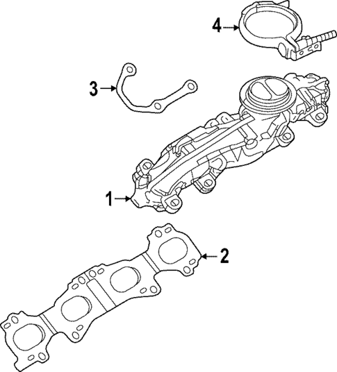 Exhaust Manifold for 2021 Audi RS7 Sportback #0
