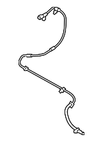 RL3Z15K857K - Brakes: ABS Wheel Speed Sensor for Ford Image