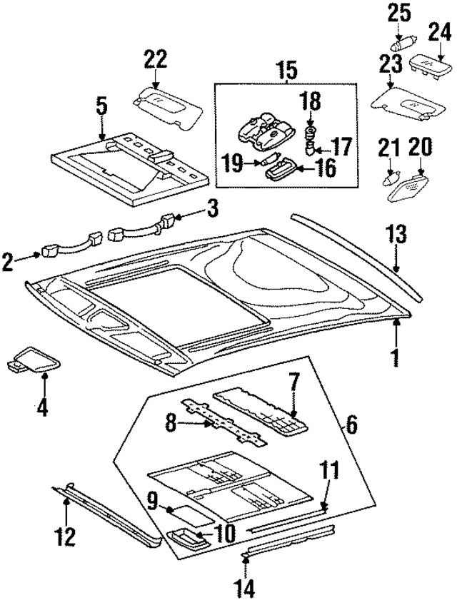14081011517C75 - Body: Grip Handle for Mercedes-Benz Image