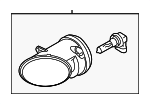 8T0807682A01C - Electrical: Fog Light for Audi Image