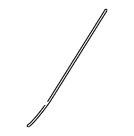 51317412653 - Body: Side Molding for BMW: 640i xDrive Gran Turismo Image