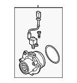 4L121011N - : 2015-2016 Audi A3 - Water Pump for Audi: A3 Image