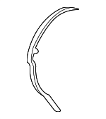 11832RCAA00 - Engine: Outer Timing Cover Gasket for Honda: Accord, Accord Crosstour, Crosstour, Odyssey, Passport, Pilot, Ridgeline Image image