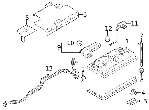 Battery for 2014 Audi RS7 #0